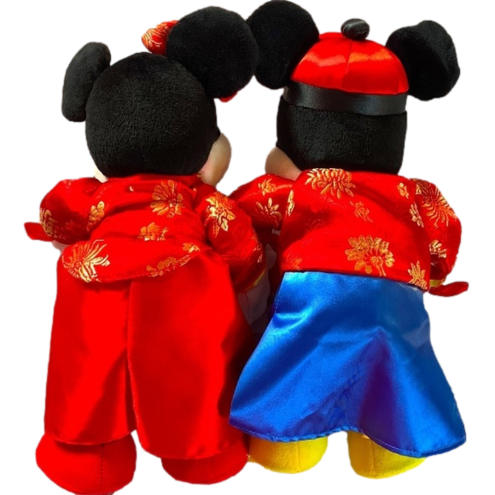 Disney Mickey Minnie Limit Plush Vintage Hong Kong Collectible Toy - Picture 2 of 5